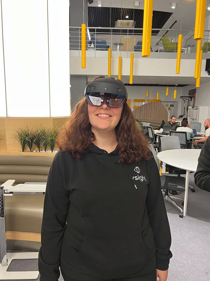 VSight-Teammitglieder bei einer Firmenveranstaltung