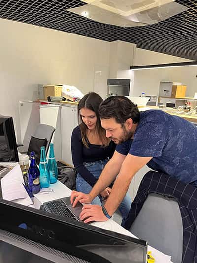 VSight-Teammitglieder bei einer Firmenveranstaltung
