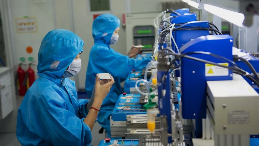 Zusammenarbeit mit Kollegen in China