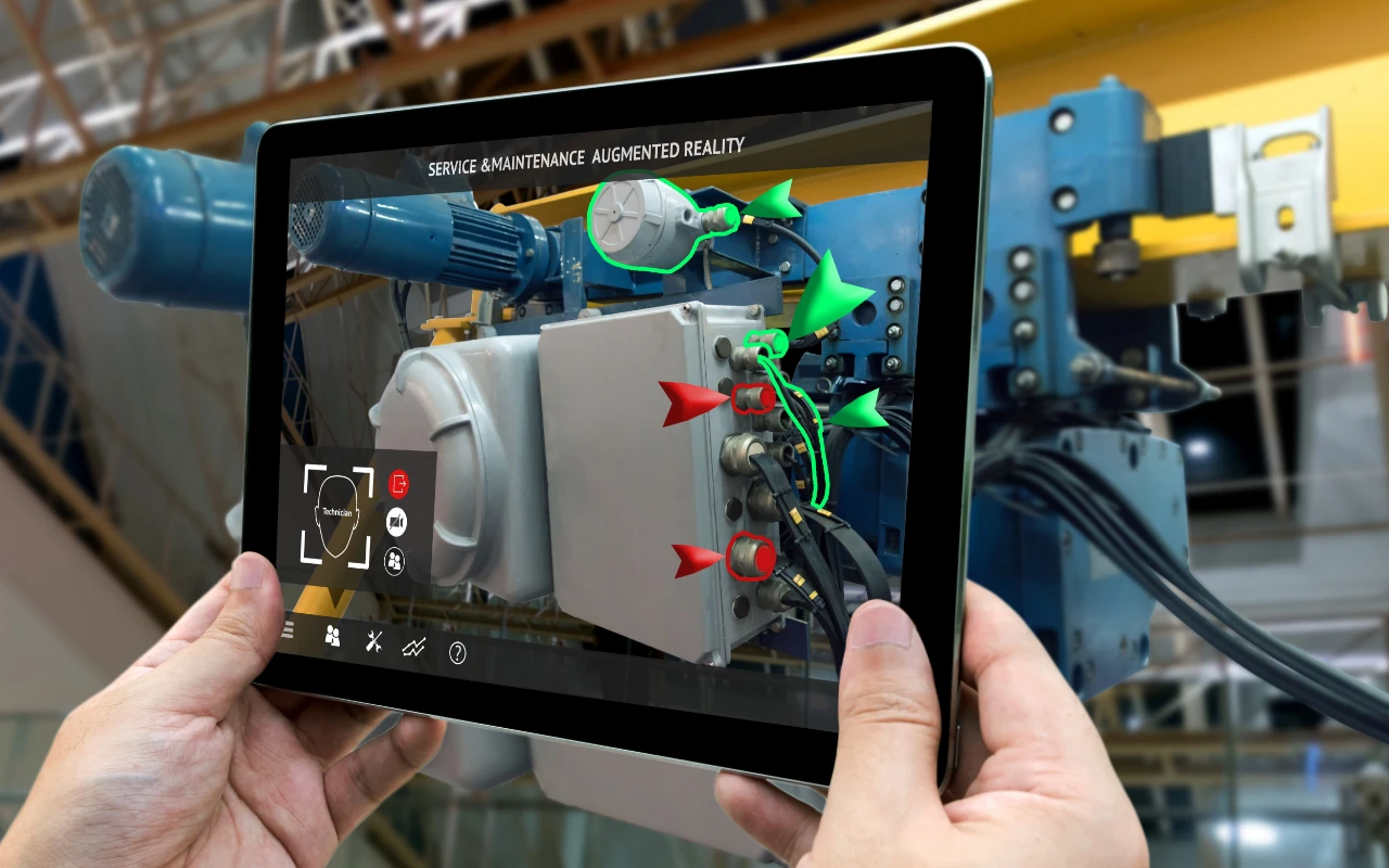 Die VSight AR Remote Assistance Plattform bietet Technikern im Feld in Echtzeit fachkundige Unterstützung per Augmented Reality für eine effiziente Problemlösung in Fertigung und Wartung