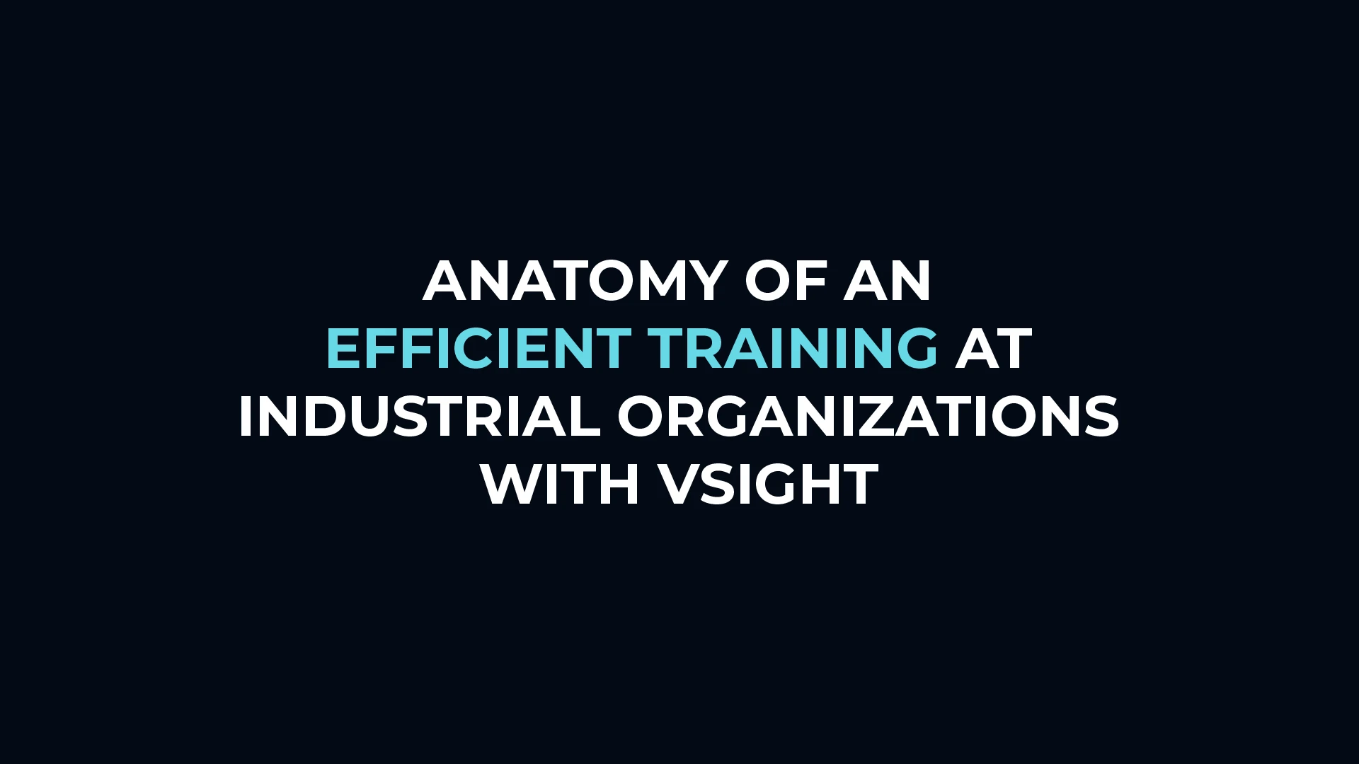 Streamline Your Training Processes with VSight