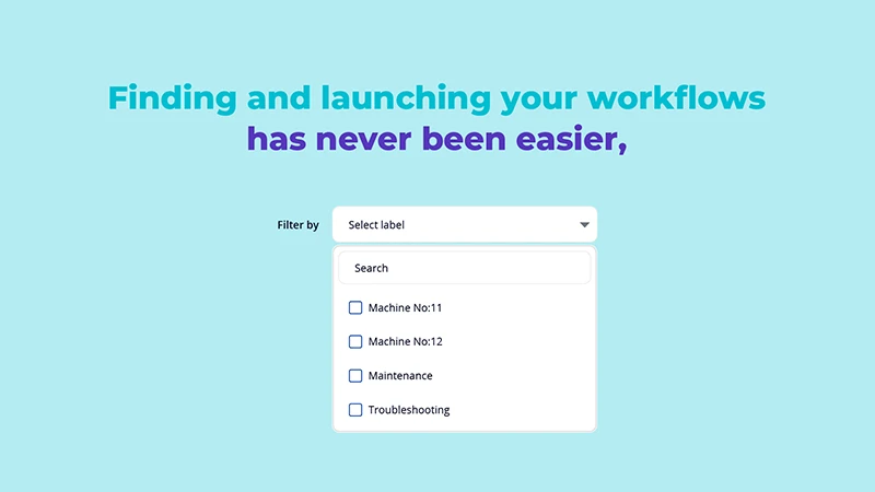 Product Spotlight November, 2023: Workflow Label Filter